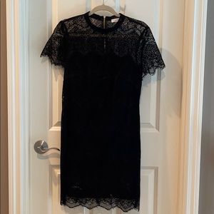 Lace Calvin Klein shift dress